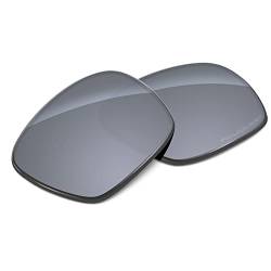 Tintart Performance-linsen kompatibel mit Oakley Catalyst Polarisiert Etched-Silver Metallic von Tintart
