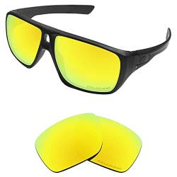 Tintart Performance-linsen kompatibel mit Oakley Dispatch 1 Polycarbonat Polarisiert Etched-Golden Yellow von Tintart