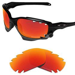 Tintart Performance-linsen kompatibel mit Oakley Jawbone Vented Polycarbonat Polarisiert Etched-Fire Red von Tintart