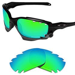 Tintart Performance-linsen kompatibel mit Oakley Jawbone Vented Polycarbonat Polarisiert Etched-Smaragdgr眉n von Tintart