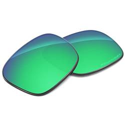 Tintart Performance-linsen kompatibel mit Oakley Sliver XL Polarisiert Etched-Smaragdgr眉n von Tintart