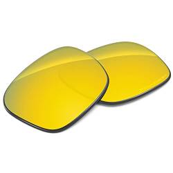 Tintart Performance-linsen kompatibel mit Oakley Triggerman Polarisiert Etched-Golden Yellow von Tintart