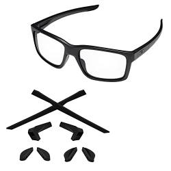 Tintart Rubber Kits Earsocks & Nosepieces Kompatibel mit Oakley Mainlink XL OO9264 Sonnenbrille, Schwarz , Einheitsgröße von Tintart