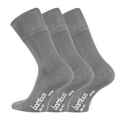 TippTexx 24 12 Paar Bambussocken Socken mit GERUCHS-KILLER Funktion und Antiloch-Garantie im Vorteilspack (as3, numeric, numeric_35, numeric_38, regular, regular, Mittelgrau) von TippTexx 24