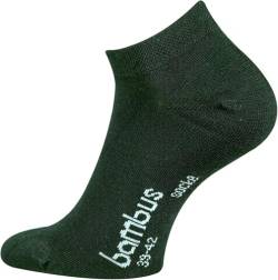 TippTexx 24 12 Paar Ökotex Sneakersocken Bambussocken, handgekettelte kurze Socken mit zusätzlicher Garantie (as3, numeric, numeric_47, numeric_50, regular, regular, Anthrazit, 47-50) von TippTexx 24