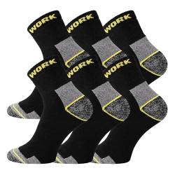 TippTexx 24 6/9 oder 12 Paar Kurzschaft Arbeitssocken/Sneakersocken mit Anti-Loch-Garantie (as3, numeric, numeric_43, numeric_46, regular, regular, 6 Paar Kurzsocken) von TippTexx 24