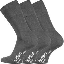 TippTexx 24 6 Paar seidige Bambus Socken, Geruchs-Killer mit Anti-Loch Garantie (as3, numeric, numeric_39, numeric_42, regular, regular, Anthrazit) von TippTexx 24