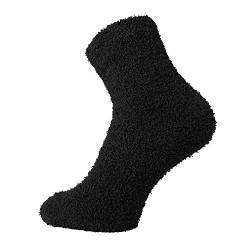 TippTexx 24 Kuschel Socken für die ganze Familie, 2 Paar (Schwarz-2178, 42/47) von TippTexx 24