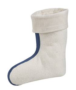 TippTexx24 1 Paar Einzieh Socken mit Lammwolle für Damen und Herren (41/42, Natur) von TippTexx24