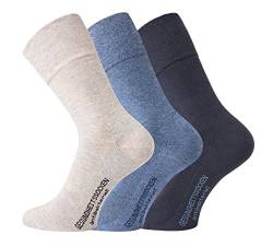 TippTexx24 6 Paar Premium Socken mit antibakterieller Ausstattung (39-42, blau-Töne) von TippTexx24