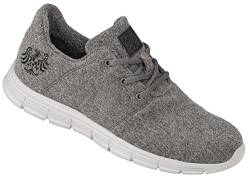 Tiroler Loden Merino-Sneakers, Bequeme Turnschuhe für Frauen & Männer, geruchsneutral, warme Schuhe mit schrittdämpfender Sohle, Gr. 37-46 von Tiroler Loden