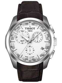 COUTURIER GMT STAHL/LEDERB von Tissot