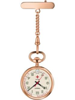 PENDANT LEPINE 'NURSE'S WATCH', rosé, Quartz von Tissot