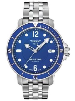 SEASTAR 1000 HAU STAHL/BLUE AU von Tissot