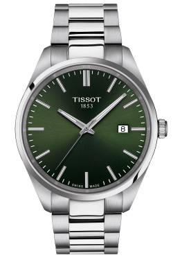 Tissot T150.410.11.091.00 Herrenuhr Quarz PR 100 Stahl/Grün von Tissot