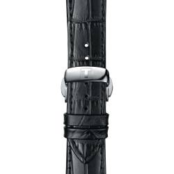 Tissot T852.035.976 Uhrband 21 mm Leder Schwarz von Tissot