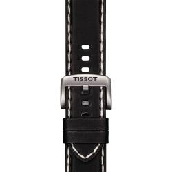 Tissot T852.044.982 Uhrband 22 mm Leder Schwarz von Tissot