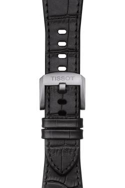 Tissot T852.047.562 Uhrenarmband Leder Schwarz für PRX Modelle von Tissot