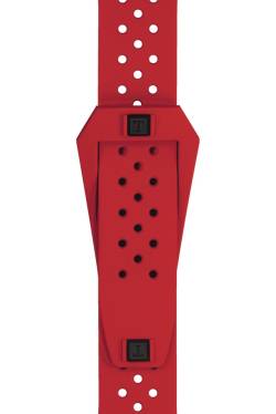 Tissot T852.048.860 Uhrenarmband 20 mm Kautschuk Rot für Sideral Modelle von Tissot