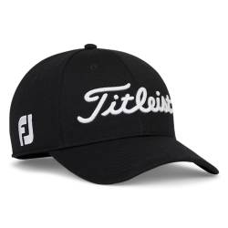 Titleist Golf Tour Elite Hut, Schwarz/Weiß, S/M von Titleist
