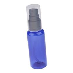Tiuimk 50 ml blaue Zylinder-Schulterlotion-Pumpflasche für DIY-Hautpflege – ideal für Reisen und zu Hause von Tiuimk