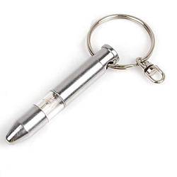 Tiuimk Antistatischer Schlüsselanhänger, statischer Entlader, Schlüsselanhänger, kugelförmig, zufällige Farbe, Zufällig, 5 cm, Kette von Tiuimk