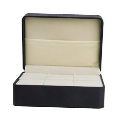 Tiuimk B06 Aufbewahrungsbox für Manschettenknöpfe und Krawattenklammern, praktische und organisierte Reisetasche für Manschettenknöpfe und Krawattenklammern, gold von Tiuimk