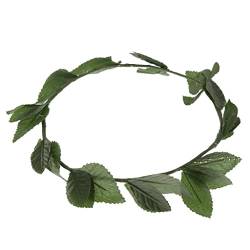Tiuimk Haarband für Erwachsene, römisch, griechisch, Göttin Caesar, Lorbeerkranz, Grün von Tiuimk