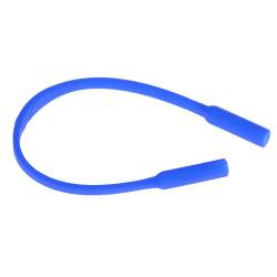 Tiuimk Unisex Kinder Elastische Brillenband Kinder Silikon Lanyard Sport für Brillen Sonnenbrille Lesebrille, königsblau, 17 cm von Tiuimk