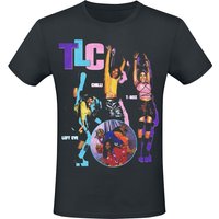 TLC T-Shirt - Logo '92 - S bis 3XL - für Männer - Größe L - schwarz  - Lizenziertes Merchandise! von Tlc