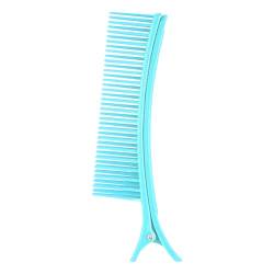 2 STÜCKE Multifunktionale Styling-Clip Layered Bangs Clip Kamm Friseur Friseur Salon Dauerwelle Hängende Haarspange Männer Haarspange (Green, One Size) von Tmianya