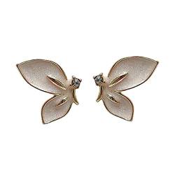 Tmianya Einfache Ohrringe der -Ohrring-Frauen Mode-Temperament-Ohrringe Kette Ohrringe Set Silber (Gold, One Size) von Tmianya