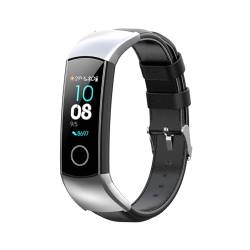 Tmianya Stilvolles Ersatzarmband für mehrere Modelle elektronischer Smartwatches, die mit Smartwatch kompatibel sind XQQ0238 (Black, One Size) von Tmianya