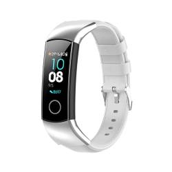 Tmianya Stilvolles Ersatzarmband für mehrere Modelle elektronischer Smartwatches, die mit Smartwatch kompatibel sind XQQ0238 (White, One Size) von Tmianya