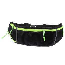 Packung 3 Sport Bauchtasche Schlanke Sporttasche Baumkletterausrüstung Super Dünne Sporttasche Schwarze Sporttasche Sporttaschen Für Männer Nylon Ultra Dünn Handytasche Mann von Toddmomy