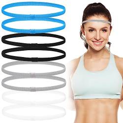 Toddmomy 8st Haarband-set Sportliche Stirnbänder Für Damen Rutschfeste Stirnbänder Sportliches Stirnband Stirnbänder Sport Stirnbänder Frauen Haartraining Haarring Elastisch Fräulein Stoff von Toddmomy