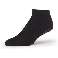 ToeSox Sportsocken Base Anti-Rutsch Socken für Yoga & Fitness (Herren), Low Rise Black von ToeSox