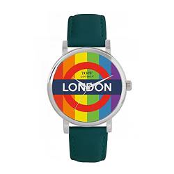 Toff London Mehrfarbige Underground-Uhr von Toff London