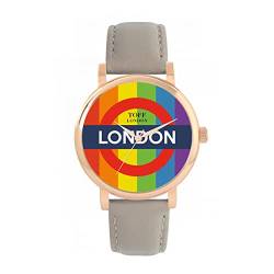 Toff London Mehrfarbige Underground-Uhr von Toff London