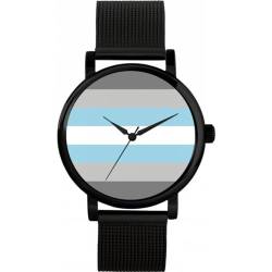 Toff London Pride Boy Demigender Flag-Uhr von Toff London