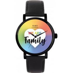 Toff London Pride We Are Family Rainbow Watch von Toff London