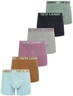 Tokyo Laundry Herren (6er Pack) Boxershorts Set, Antos Herbst, M von Tokyo Laundry