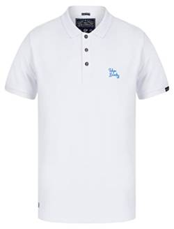 Tokyo Laundry Herren-Poloshirt, Piqué-Design, einfarbig, Mortimer - Optic White, L von Tokyo Laundry