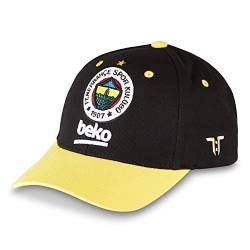 Tokyo Time Fenerbahce Istanbul Euro League Collab Cap - Schwarz/Gelb, Multicoloured, One size von Tokyo Time
