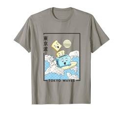 Happy Toaster Japanische Welle Anime Kinder Kawaii Ästhetisch T-Shirt von Tokyo Waves: Finest Japanese Aesthetic
