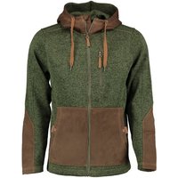 Tom Collins Strickfleecejacke Mumep Herren Outdoorjacke hochgeschlossen mit Kapuze von Tom Collins