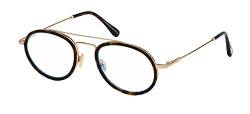 Tom Ford Brillen FT 5676-B BLUE BLOCK Dark Havana 50/21/145 Herren von Tom Ford