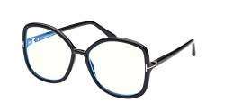 Tom Ford Brillen FT 5845-B BLUE BLOCK Black 56/16/135 Damen von Tom Ford