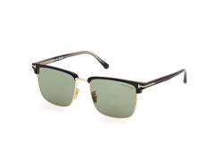 Tom Ford HUDSON-02 FT 0997-H Black/Green 55/18/145 Herren Sonnenbrillen von Tom Ford