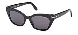 Tom Ford JULIETTE FT 1031 Shiny Black/Grey 52/18/140 Damen Sonnenbrillen von Tom Ford